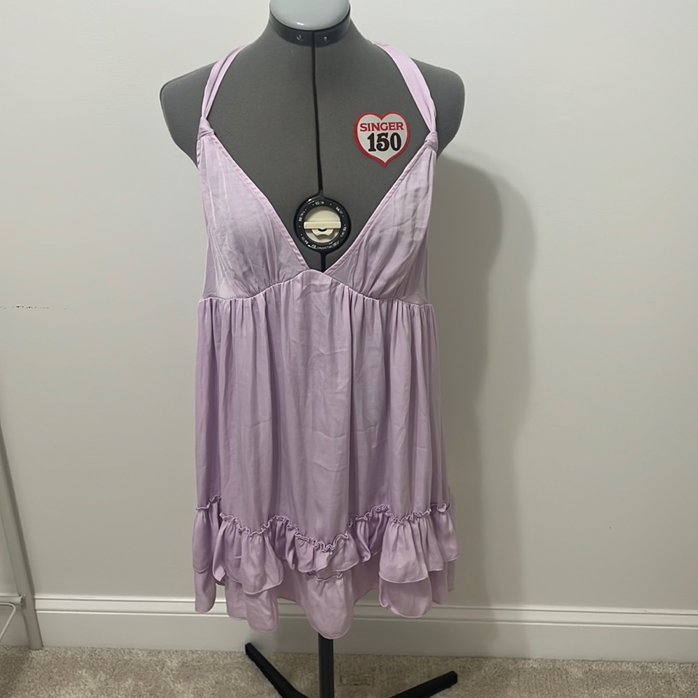 NEW Free People lavender flowy dress